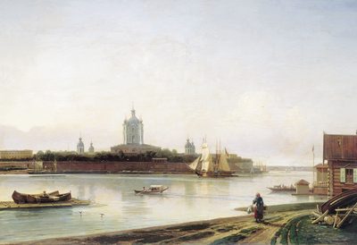Вид Петербурга — русская живопись XIX века
